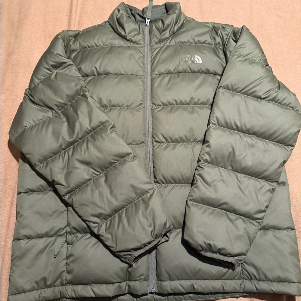 The North Face Green Puffer Jacket